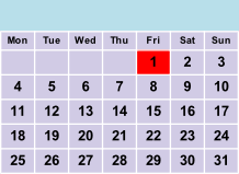 Calendar